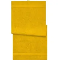 Myrtle beach Bio Badetuch MB445 yellow 100 x 150 cm