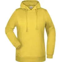 James & nicholson Damen Kapuzen Sweater Hoodie JN795 yellow M