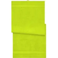 Myrtle beach Bio Badetuch MB445 acid yellow 100 x 150 cm
