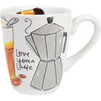 Blond Amsterdam Becher Gemütliche Tage - Kaffee in Bunt - 350 ml | Gr.: onesize