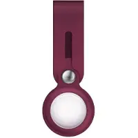 Uniq etui Vencer Silicone na AirTag burgundowy/burgundy