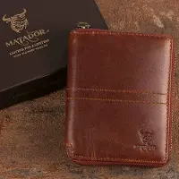 Matador CORDOBA Leder Geldbörse Herren Geldbeutel RFID Braun