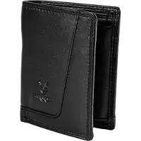 Matador LUGO Leder Herren Geldbörse Portemonnaie Brieftasche Schwarz