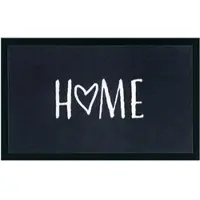 NYVI Fußmatte Writing - 45x75 cm Rechteckig - Home Anthrazit