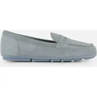 Tamaris Damen Slipper Leder Halbschuh 1-24203-46, Größe:40 EU, Farbe:Blau