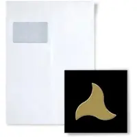 ALLOY Mosaik MUSTER S-Ninja-Ti-GB Ninja Titan Gold Gebürstet
