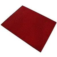 Karat Hygienematte für Barfußzonen UV Beständig Rot 120 x 750 cm