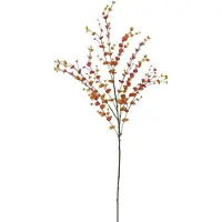 Europalms Eukalyptuszweig, künstlich, orange, 110cm