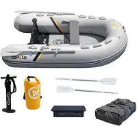 Coasto Schlauchboot 248cm Dropstitch Beiboot Dingi Motorboot Ruderboot