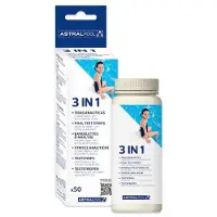 AstralPool 3 in 1 Teststreifen (50 Stk.)
