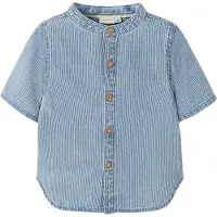 Name it Hemd - NmmHans - Light Blue Denim - - 6 Jahre (116) - Hemd/Bluse