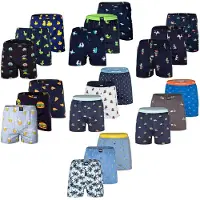 Happy Shorts Webboxer "Web-Boxershorts American Boxershorts 3er Pack"