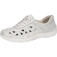 Waldlaufer Damen Schnürschuhe 47289-4, 47289-4.5, 47289-5, 47289-5.5, 47289-6, 47289-6.5, 47289-7, 47289-7.5 WDL-496003-700 WEISS SILBER 5.5