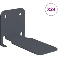 vidaXL Schwebendes Regal