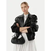 Calvin Klein ENGRAVED HW SMALL BAG Damen Tasche Schwarz : Größe - UNICA Größe: UNICA