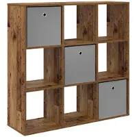 vidaXL Sideboard mit Schubladen Altholz 102 x 31 x 99,5 cm