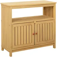 Syfax Gartenkonsole Tisch Helles Akazienholz 80 x 35 x 75 cm