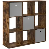vidaXL Sideboard Räuchereiche 102 x 31 x 99,5 cm