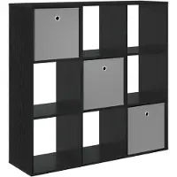 vidaXL Sideboard Schwarz Eichen-Optik 102 x 31 x 99,5 cm