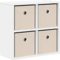 vidaXL Sideboard Weiß 49,5 x 22 x 47 cm