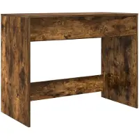 vidaXL Schreibtisch mit Schublade Räuchereiche 100 x 50 x 78 cm