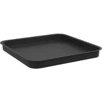 vidaXL Blumentöpfe 24 pcs Schwarz 28,5 x 28,5 x 22 cm Kunststoff