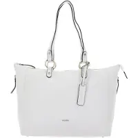 PICARD Schultertasche mit Laptopfach Java Shopper White Lily weiß