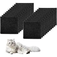 OEM 22 Stück Katzenbakfilter Aktivkohlefilter schwarz Ersatzfilter