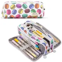 OEM Schülerinnen Etui, 3 Fach, groß, für Schule und Büro