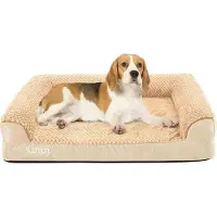 OEM Medium kaki Hundebett mit wasserdichter Ausstattung