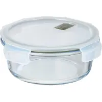 San Ignacio Round airtight borosilicate glass lunch box, experto, 950 ml, ø18,4 x 7,6 cm
