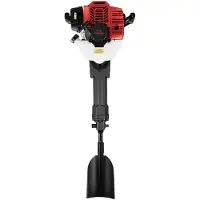 StarTech.com Benzin-Erdbohrer und Pfahlbohrer - 52 cm³ 2-Takt-Motor - 1900 W - Für Landschaftsbau und Wurzelschneiden - Rot