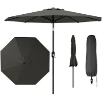 StarTech.com Pop-up Zelt - Sonnenschutz für 3–4 Personen - Schnellaufbau Automatik - Wasserdicht - UV-Schutz - Dunkelgrau