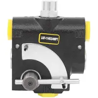 StarTech.com Hydraulisches Durchflussregelventil - LKF-114 - Verstellbar 0–30 GPM - 3000 PSI - 1,9 cm NPT - Für Traktor, Lader, Holzspalter