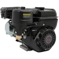 StarTech.com Benzinmotor - 4-Takt 212 cm³ - 7,5 PS - 3600 U/min - Universell für Geräte und Maschinen - Schwarz