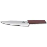 Victorinox Swiss Modern Tranchiermesser 22 cm, weintrauben-rot