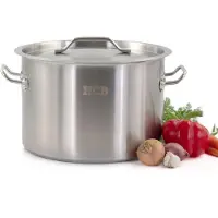 HCB Kochtopf - alle Wärmequellen - 14 Liter - Edelstahl - 8673