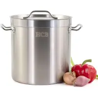 HCB Kochtopf - alle Wärmequellen - 12 Liter - Edelstahl - 7292