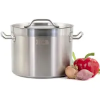 HCB Kochtopf - alle Wärmequellen - 9 Liter - Edelstahl - 5091