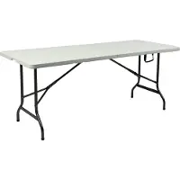 Wisam Tisch Gartentisch Klapptisch Klappbar Esstisch Campingtisch Koffertisch 180cm