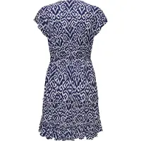 ONLY Minikleid "ONLCLAUDETTE LIFE SS MINI DRESS WVN NOOS" Sommerkleid