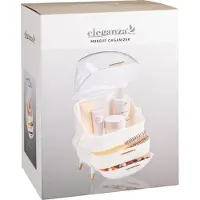 Eleganza Make-Up Organizer , Kunststoff , Maße (cm): B: 28,5 H: 36 T: 20.0