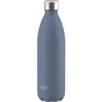 FLSK Trinkflasche aus Edelstahl denim 1,0 l