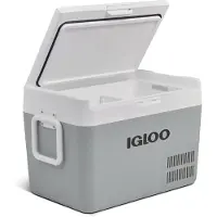 Igloo ICF32 Kompressorkühlbox (32 l, 12V Anschluss, 32 Mist/White)