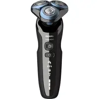 Philips SHAVER 6000 Elektrischer Nass- und Trockenrasierer S6680/26, Rotationstrasierer, Schwarz, MultiPrecision Blade System, Tasten, SH50, 2 Jahr(e)