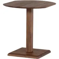 Woood Feno Bistro Zwischen Tisch Mango Holz Braun