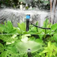 OEM Premium Druppelirrigatiespots für 100 Stück | 4/7 mm Schlauch | 360 Grad justierbar | für Gärten und Blumenbeete | Effizientes Wasser geben