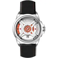 Be cool Armbanduhr weiß/hellorange BCW02SWO