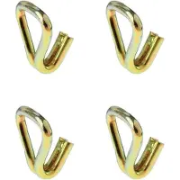 OEM Schwerdienst-Ratchet-Haken, 4 Stück, 50mm x 5000kg, Zugband- und Anhänger-Strap-Zubehör