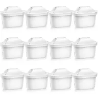 Zimtky Wasserfilter Kartuschen 12 Stück, Filterkartuschen Ersatz Kompatibel mit Brita Maxtra+ Plus Maxtra Pro All-in-1 Kanne, Wasserfilter By , Reduziert Chlor, Schwermetalle, Kalk (12PCS)